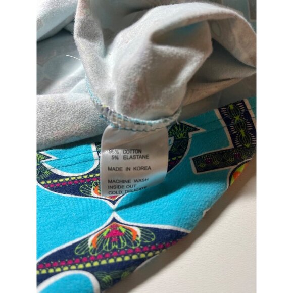 Tracy Negoshian Anchor Print Dress Size MED Ladies Half Button Blue Color - Picture 4 of 9